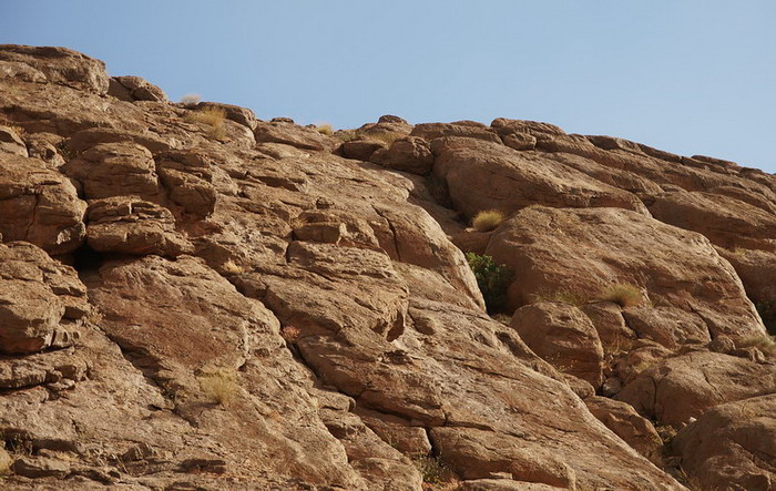 Aferdou – rdzeń rafy w czasie wspinaczki na sam szczyt 